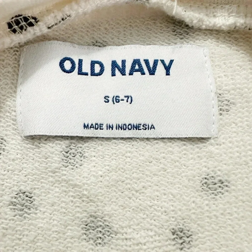 Old Navy | Long Sleeve Cotton Dress (S) ⚫️⚪️⚫️